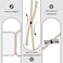 YESPURE for iPhone XR Crossbody Case Clear Adjustable Shoulder Neck Lanyard Strap Cover Women Girls Soft TPU Slim Shockproof Protective Hanging Phone Mobile Case for iPhone XR Beige
