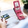 bemal for iPhone 16 Wallet Case Builtin Card Holder RFID Blocking PU Leather Kickstand Magnetic Closure Durable Shockproof Phone Cover for Women and Men Hot Pink