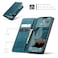 Cracedily for iPhone 13 Pro Case Flip Wallet Leather Case with Card Holder Magnetic Closure Shockproof Kickstand Protective Phone Cases Cover for iPhone 13 Pro BlueGreen