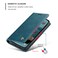 Cracedily for iPhone 13 Pro Case Flip Wallet Leather Case with Card Holder Magnetic Closure Shockproof Kickstand Protective Phone Cases Cover for iPhone 13 Pro BlueGreen