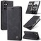 Cracedily for Samsung Galaxy S24 FE 5G Case Flip Wallet Leather Case with Card Holder Magnetic Closure Shockproof Kickstand Protective Phone Cases Cover for Galaxy S24 FE Black