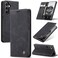 Cracedily for Samsung Galaxy S24 FE 5G Case Flip Wallet Leather Case with Card Holder Magnetic Closure Shockproof Kickstand Protective Phone Cases Cover for Galaxy S24 FE Black