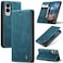 Cracedily for Samsung Galaxy S25 Edge Case Flip Wallet Leather Case with Card Holder Magnetic Closure Shockproof Kickstand Protective Phone Cases Cover for Galaxy S25 Edge BlueGreen