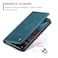 Cracedily for Samsung Galaxy S25 Edge Case Flip Wallet Leather Case with Card Holder Magnetic Closure Shockproof Kickstand Protective Phone Cases Cover for Galaxy S25 Edge BlueGreen
