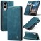 Cracedily for Samsung Galaxy S25 Edge Case Flip Wallet Leather Case with Card Holder Magnetic Closure Shockproof Kickstand Protective Phone Cases Cover for Galaxy S25 Edge BlueGreen
