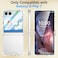 SQMCase Designed for Galaxy Z Flip 7 Case with Hinge Protection Builtin Tempered Glass Screen Protector for Samsung Flip 7 Full Cover Phone Protection Case Clear for Z Flip 7 Clear