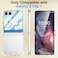 SQMCase Designed for Galaxy Z Flip 7 Case with Hinge Protection Builtin Tempered Glass Screen Protector for Samsung Flip 7 Full Cover Phone Protection Case Clear for Z Flip 7 Clear