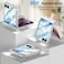SQMCase Designed for Galaxy Z Flip 7 Case with Hinge Protection Builtin Tempered Glass Screen Protector for Samsung Flip 7 Full Cover Phone Protection Case Clear for Z Flip 7 Clear