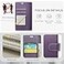 FLIPALM Wallet Case for Samsung Galaxy S24 Fe RFID Blocking Credit Card Holder PU Leather Folio Flip Kickstand Protective Shockproof Cover for S24 Fe Purple for S24 Fe 64