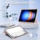 Gylint Case for Xiaomi Pad 6S Pro 124 2024 Hybrid Slim Case Cover Builtin Pencil Holder Shockproof Cover with Clear Transparent Back Shell for Xiaomi Pad 6S Pro 124 Inch Pink