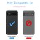 Kowauri Wallet Case for Google Pixel 6A 2022 PU Leather Card Slot Ultra Slim Protector Gray
