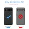 Kowauri Wallet Case for Google Pixel 6A 2022 PU Leather Card Slot Ultra Slim Protector Gray