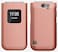Nakedcellphone Case for Nokia 2720 V Flip Phone Rose Gold Pink Protective SnapOn Hard Shell Cover Grid Texture for Verizon TA1295 2720V