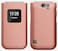 Nakedcellphone Case for Nokia 2720 V Flip Phone Rose Gold Pink Protective SnapOn Hard Shell Cover Grid Texture for Verizon TA1295 2720V