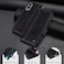 Oduio for Samsung Galaxy S25 Edge Wallet Case with RIFD Blocking Card Holder PU Leather Flip Folio Kickstand Business Protective Phone Cover 67 Inch 2025 Black