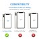 ONETOP Compatible with iPhone 12 Mini Wallet Case with Card Holder PU Leather Kickstand Card Slots Case Double Magnetic Clasp and Durable Shockproof Cover 54 InchBlack