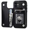 ONETOP Compatible with iPhone 12 Mini Wallet Case with Card Holder PU Leather Kickstand Card Slots Case Double Magnetic Clasp and Durable Shockproof Cover 54 InchBlack