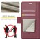 Rerzoiro for Samsung Galaxy Z Fold 7 Case Premium PU Leather Wallet Case Flip Cover with RFID BlockingCard HolderStand Function Shockproof Protective for Samsung Galaxy Z Fold 7 Red
