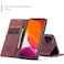 SINIANL iPhone 11 Wallet Case iPhone 11 Leather Case Book Folding Flip Case with Kickstand Credit Card Slot Magnetic Closure Protective Cover for Apple iPhone 11 2019 61 inch Wine Red