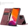 SINIANL iPhone 11 Wallet Case iPhone 11 Leather Case Book Folding Flip Case with Kickstand Credit Card Slot Magnetic Closure Protective Cover for Apple iPhone 11 2019 61 inch Wine Red