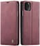 SINIANL iPhone 11 Wallet Case iPhone 11 Leather Case Book Folding Flip Case with Kickstand Credit Card Slot Magnetic Closure Protective Cover for Apple iPhone 11 2019 61 inch Wine Red