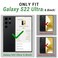 SUANPOT for Samsung Galaxy S22 Ultra with RFID Blocking Leather Wallet case Credit Card HolderFlip Folio Book Phone case Shockproof Cover Women Men for Samsung S22 Ultra case Wallet Black
