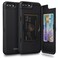 TORU CX PRO for iPhone 8 PlusiPhone 7 Plus Case Wallet Protective Shockproof Heavy Duty Cover with Hidden Card Holder Card Slot Plastic Mirror Included Black