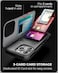 TORU for iPhone 16 Pro Wallet Case with Card Holder Hidden ID Credit Card Slot Flip Kickstand Slim Fit Shockproof Heavy Duty Phone Cover with Strap Camouflage Pattern