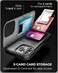 TORU for iPhone 16 Pro Wallet Case with Card Holder Hidden ID Credit Card Slot Flip Kickstand Slim Fit Shockproof Heavy Duty Phone Cover with Strap Leopard Pattern