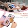 UEEBAI Wallet Case for iPhone 15 Pro with Card Holders PU Leather Cover Kickstand RFID Blocking Double Magnetic Clasp Rilievo Flower Shockproof Flip Case for Women Girls Tree Vine