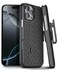 MOTIVE for iPhone 16 Pro Holster Case Belt Clip Case for iPhone 16 Pro Shell Holster Combo 16 Pro Slim Rugged Drop Shockproof Protective Cover with Kickstand 63 Ranger Series