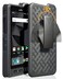 Nakedcellphone Combo Series Compatible with Sonim XP8 Phone Case Kickstand Hard Cover with RotatingRatchet Belt Clip Holster for XP8800 Black Tread