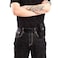 PiTau Holster for iPhone Se 8 7 6s 6 Rugged Nylon Cell Phone Belt Holder for Men Case with Belt Clip Carrying Pouch Fits Cover Black