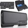 Stronden Magnetic Closure Holster for Samsung Galaxy S26 Plus S25 Edge S25 Plus S24 Plus S23 Plus S23 FE S22 Plus S22 FE S21 Plus Leather Belt Case Pouch Fits SlimRegular Case on