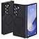 ORETECH Magnetic Case Compatible with Samsung Galaxy Z Fold 6 Case Translucent Back NonSlip Hard PC Shockproof Bumper Protective Phone Case Cover for Samsung Z Fold 6 Black