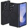 ORETECH Magnetic Case Compatible with Samsung Galaxy Z Fold 6 Case Translucent Back NonSlip Hard PC Shockproof Bumper Protective Phone Case Cover for Samsung Z Fold 6 Black