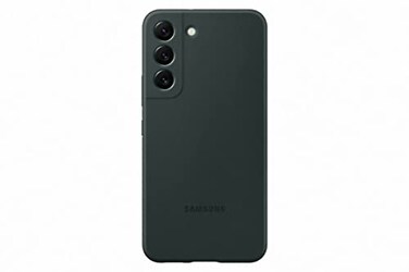 Samsung S22 Silicone Cover Dark Green