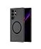 Doowear Galaxy S21 Ultra Case Magnetic Support Magsafe Charger Wireless AntiScratch Shockproof Matte Clear Full Camera Protection Slim Thin Phone Cover Case for Samsung Galaxy S21 UltraBlack