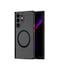 Doowear Galaxy S21 Ultra Case Magnetic Support Magsafe Charger Wireless AntiScratch Shockproof Matte Clear Full Camera Protection Slim Thin Phone Cover Case for Samsung Galaxy S21 UltraBlack