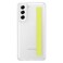 Samsung Galaxy S21 FE Clear Strap Cover Official Original Case White