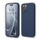 elago Compatible with iPhone 15 Case Liquid Silicone Case Full Body Protective Cover Shockproof Slim Design AntiScratch Soft Microfiber Lining 61 inch Jean Indigo