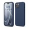 elago Compatible with iPhone 15 Case Liquid Silicone Case Full Body Protective Cover Shockproof Slim Design AntiScratch Soft Microfiber Lining 61 inch Jean Indigo