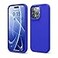 elago Compatible with iPhone 15 Pro Case Liquid Silicone Case Full Body Protective Cover Shockproof Slim Phone AntiScratch Soft Microfiber Lining 61 inch Cobalt Blue
