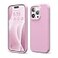 elago Compatible with iPhone 15 Pro Case Liquid Silicone Case Full Body Protective Cover Shockproof Slim Phone Case AntiScratch Soft Microfiber Lining 61 inch Hot Pink