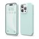 elago Compatible with iPhone 15 Pro Case Liquid Silicone Full Body Protective Cover Shockproof Slim Phone AntiScratch Soft Microfiber Lining 61 inch Mint