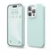 elago Compatible with iPhone 15 Pro Case Liquid Silicone Full Body Protective Cover Shockproof Slim Phone AntiScratch Soft Microfiber Lining 61 inch Mint