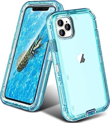 ORIbox Compatible iPhone 11 Pro Max Case Heavy Duty Shockproof AntiFall Clear Case