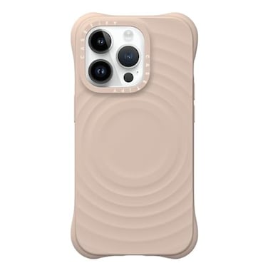 CASETiFY Ripple iPhone 14 Pro Case 2X Military Grade Drop TestedWave TexturedCompatible with Magsafe Oat