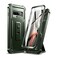 Dexnor for Samsung Galaxy S10 Plus Case Built in Screen Protector and Kickstand Heavy Duty Military Grade Protection Shockproof Protective Cover for Samsung Galaxy S10 Plus Green