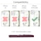 Dockem Card Case for iPhone 14 Pro max with Builtin Metal Plate for Magnetic Mounting Wallet with 2 Holder Slots M2 Luxe CanvasStyle Synthetic Leather Burgundy